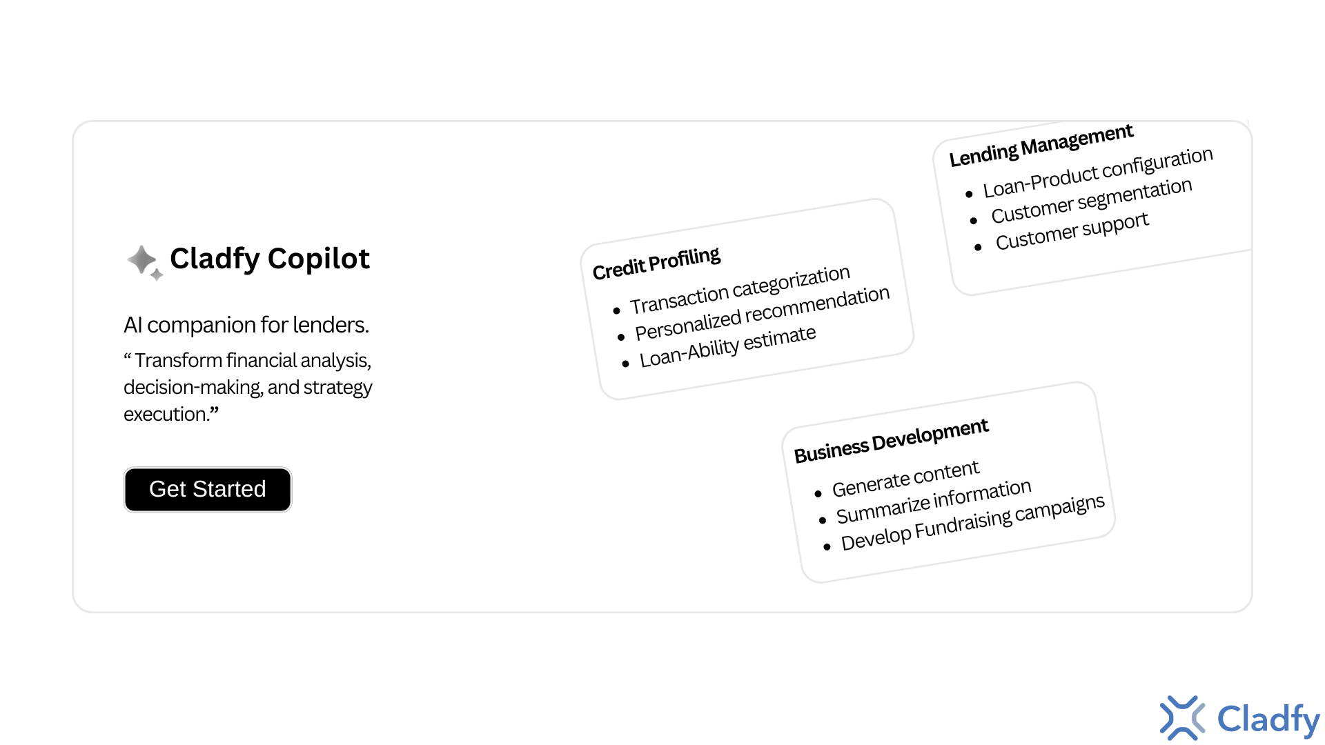Cladfy Copilot Interface